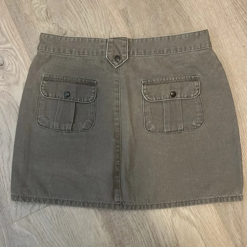 Mavi Serah Y2K 100% Cotton Combat Mini Skirt. Size M - Picture 2 of 3
